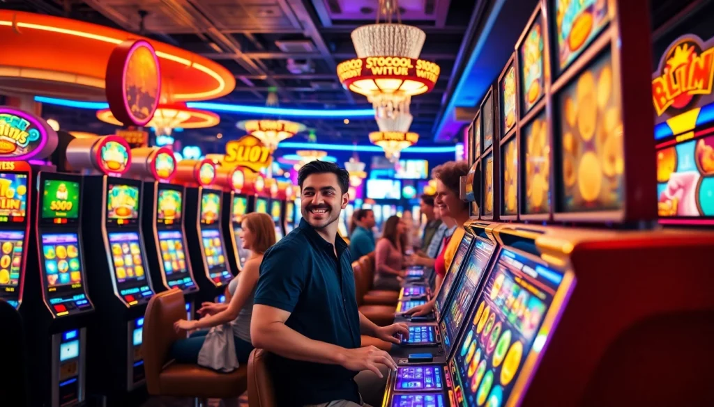 Menampilkan gameplay menarik di mesin lipat4d slot dengan cahaya berkilauan