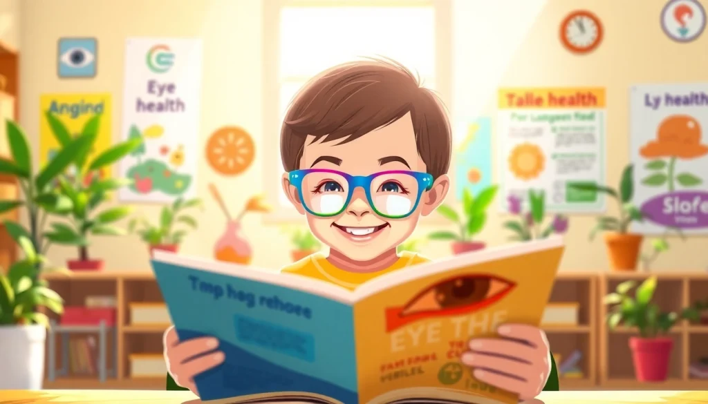 Promoting Our Children's Vision through children's education and eye health awareness.