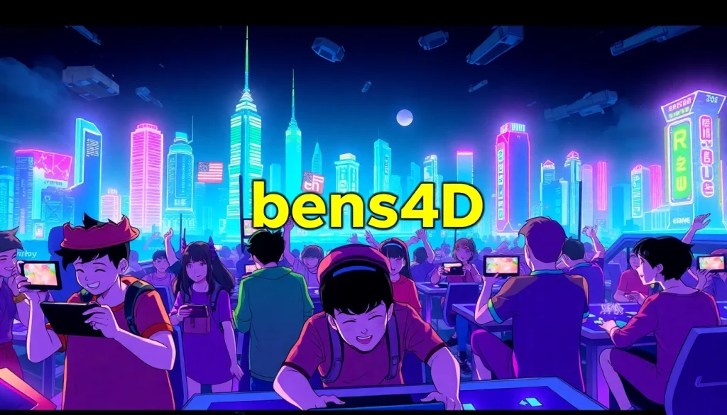 Menampilkan pemain aktif menikmati bensu4d game di lingkungan permainan yang dinamis.