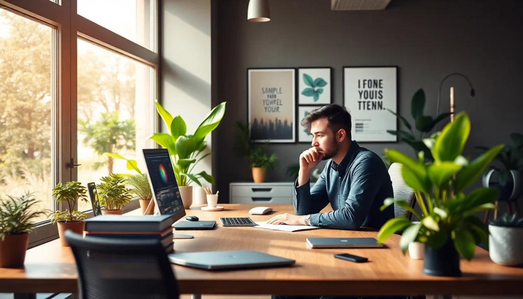 Bezoek https://www.stofnodig.nl voor inspiratie in productieve werkruimtes en moderne ontwerpen.