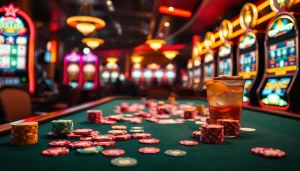 Kasinojitu promosi permainan dengan suasana kasino yang meriah dan permainan menarik.