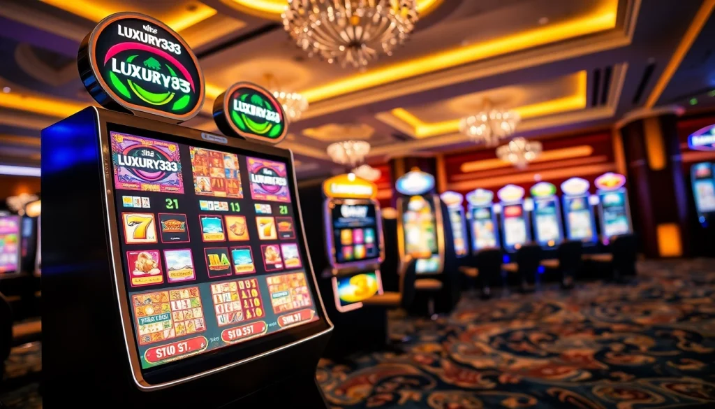 Menangkan jackpot dengan luxury333 di mesin slot mewah dengan suasana kasino yang elegan.
