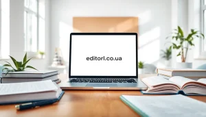 Engage with the content at https://editorial.com.ua through a professional editorial workspace image.