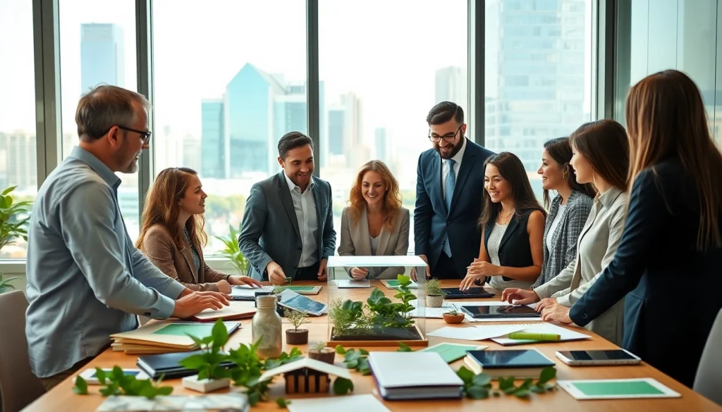Vertiefen Sie nachhaltige Strategien auf http://oekologisch-erfolgreich.de während einer Geschäftsdiskussion.