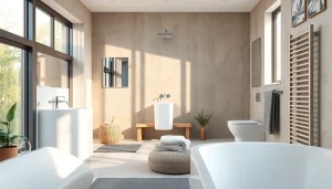 Gestalte dein Badezimmer mit stilvollen sonni sanitär Produkten wie modernen Duschkabinen.