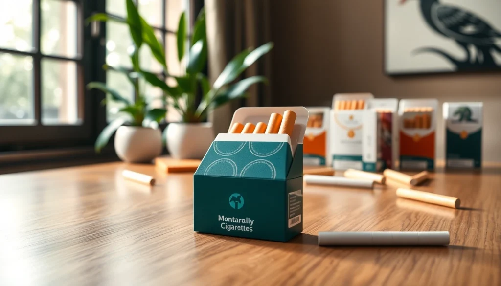 Browse premium products at https://bureenok.com featuring a variety of elegant cigarette packages.