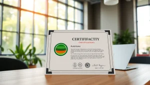 Certificado Ahorro Energético en un entorno profesional resaltando la eficiencia energética.