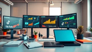 Boost your TikTok presence with effective strategies from a top tiktok smm panel in an inspirational setting.