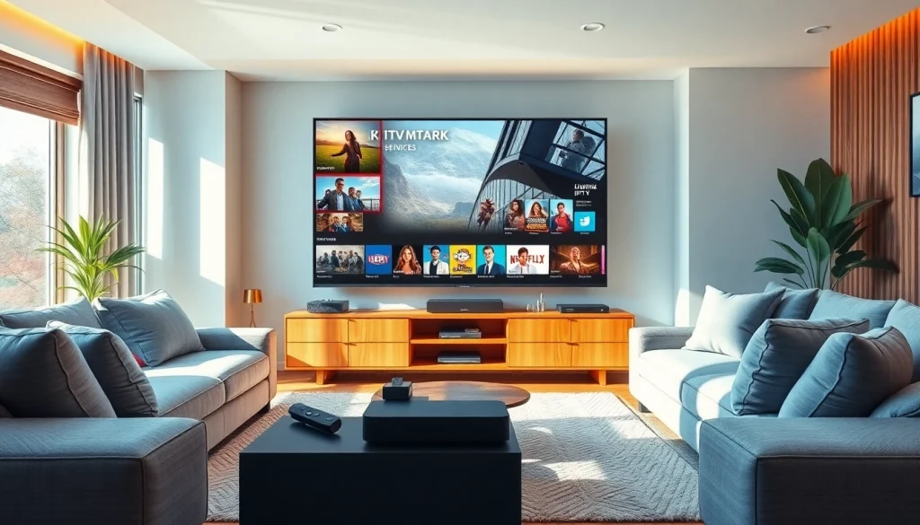 Experience seamless streaming with https://bosstv.ca in a modern home entertainment setup.