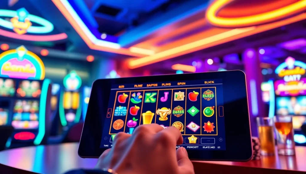 Engage in thrilling gameplay at https://152.42.170.247 with vibrant slot machine visuals.