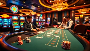Experience the thrill of gambling at 888now com with lively blackjack tables and vibrant slot machines.