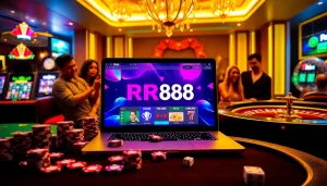 Experience the excitement of RR88 with vibrant casino games and high-stakes poker action.