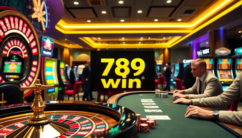 Experience winning vibes at 789 win with vibrant casino tables full of action