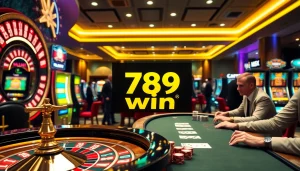 Experience winning vibes at 789 win with vibrant casino tables full of action