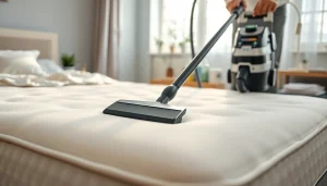 Efficient mattress cleaning Dubai service revitalizing sleep space with professional equipment.