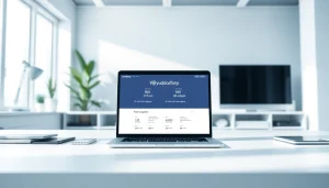 Youdaofanyi text translation interface on a modern tech workspace laptop.