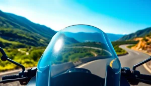 Customize your motorcycle windshield for better aerodynamics and comfort.