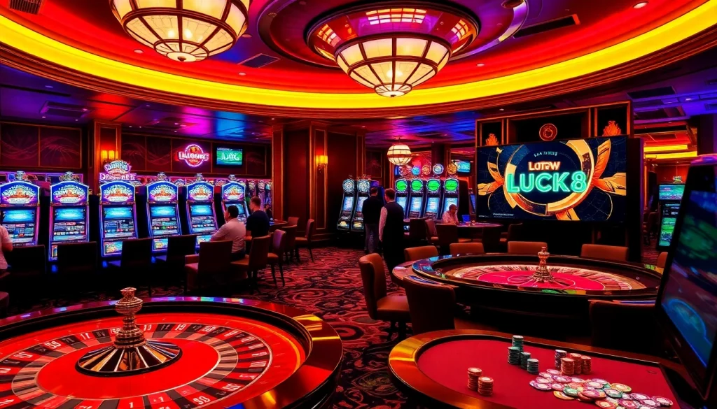 Experience the thrill of gaming at https://luck8.name/ with luxury slot machines and vibrant casino action.