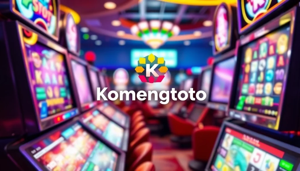 Menampilkan antarmuka permainan daring komengtoto yang menarik dan penuh warna.