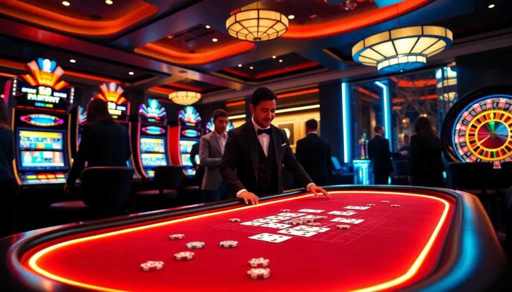 Rasakan gameplay yang mendebarkan bersama Dewanaga89 di kasino online mewah.