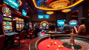 Experience the excitement of gambling at go88 with vibrant slots and thrilling poker tables.