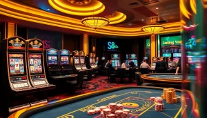 Experience thrilling gambling action at S8 with vibrant casino games and exciting betting opportunities.