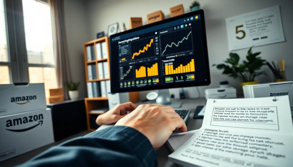 Boost sales with the best Amazon repricer highlighted in a dynamic office setting.