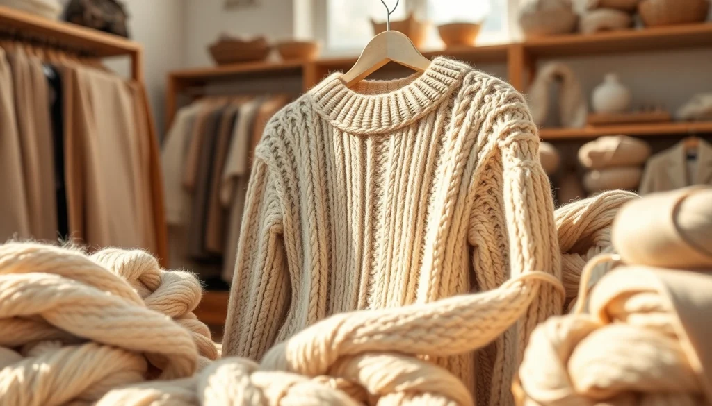 Admire handcrafted luxury from https://www.ound-ound.com featuring artisanal natural knits.