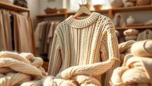 Admire handcrafted luxury from https://www.ound-ound.com featuring artisanal natural knits.