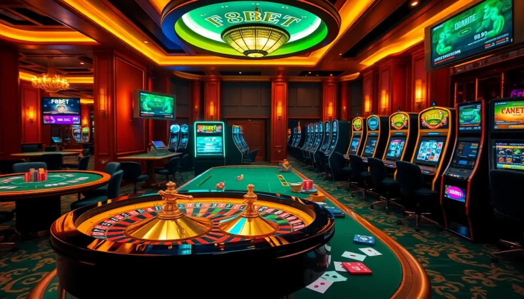 Experience the thrills of F8BET with engaging casino games and vibrant betting activities.