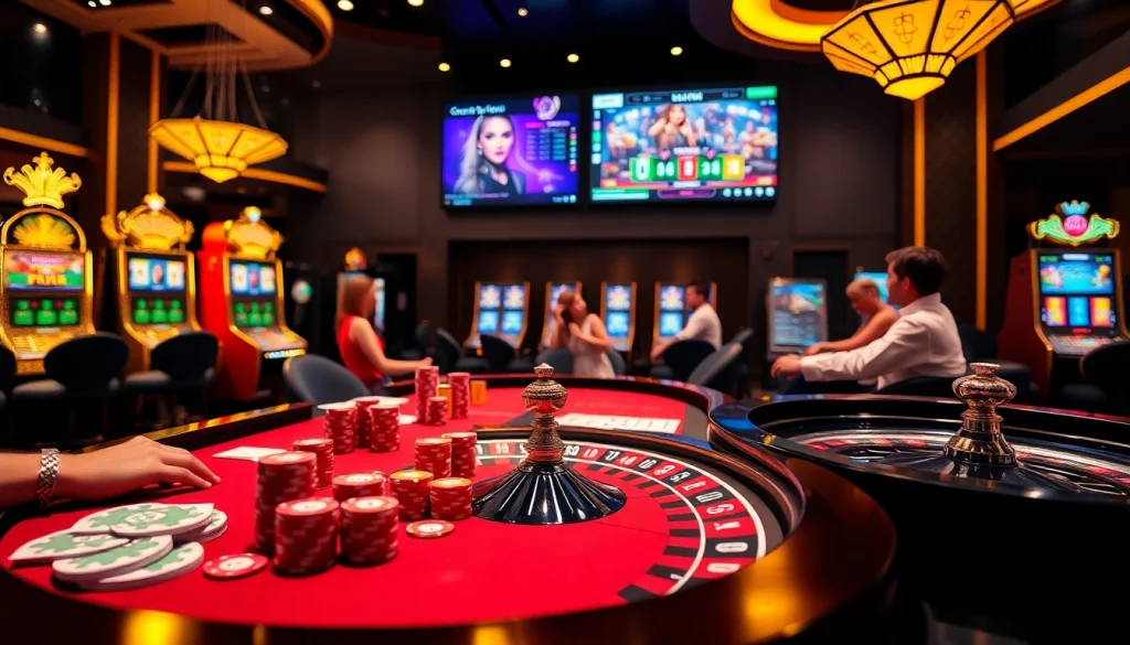 Experience the excitement of betting on https://f168info.com/ with thrilling poker action at an elegant casino table.