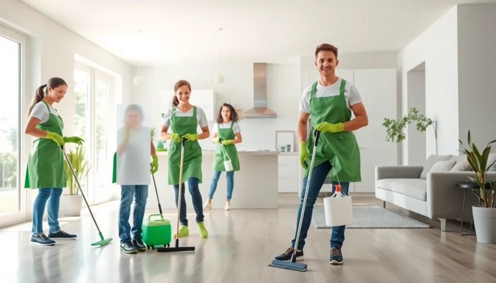 Experience top-notch cleaning services with https://ecocleanellies.com in a spotless kitchen and living area.
