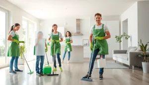 Experience top-notch cleaning services with https://ecocleanellies.com in a spotless kitchen and living area.