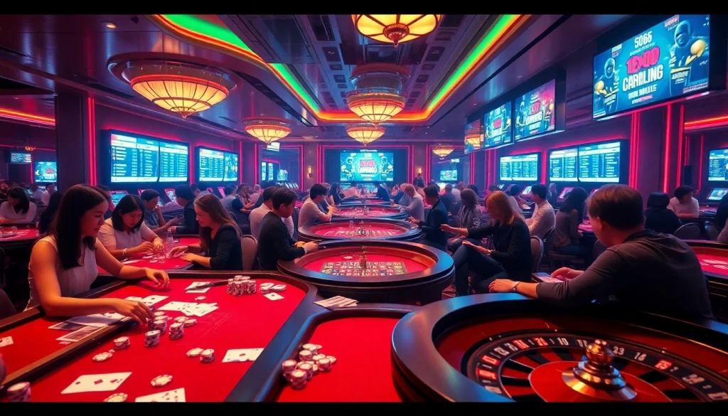 Experience the thrill of gaming at say88 with vibrant tables and high-stakes action.