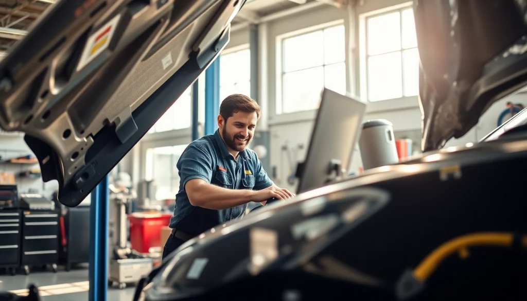 Find trusted auto repair near me in a well-equipped professional workshop.