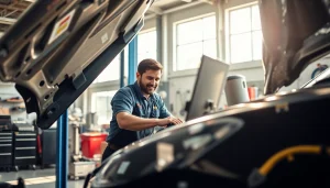 Find trusted auto repair near me in a well-equipped professional workshop.