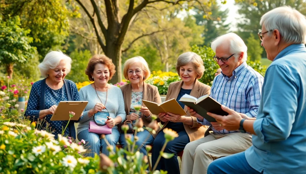 Engaging seniors enjoying life and community at https://frontidas.com during retirement activities.