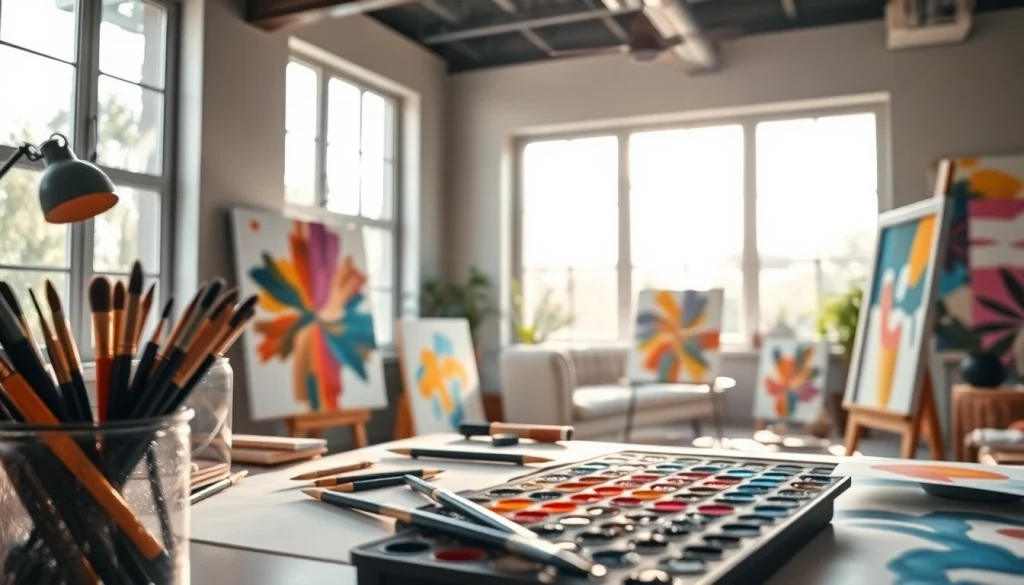 Création artistique dynamique sur fredericjulien-design.fr avec un designer au travail.