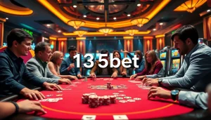 Players experience thrilling moments at 136bet with vibrant poker action and colorful chips.