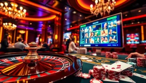 Explore thrilling games and secure betting options at https://fabet.free/ with vibrant casino visuals.