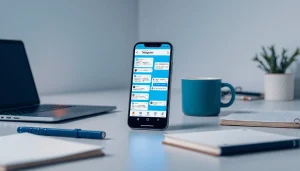 Telegram中文 app interface displayed on a smartphone, highlighting its features.