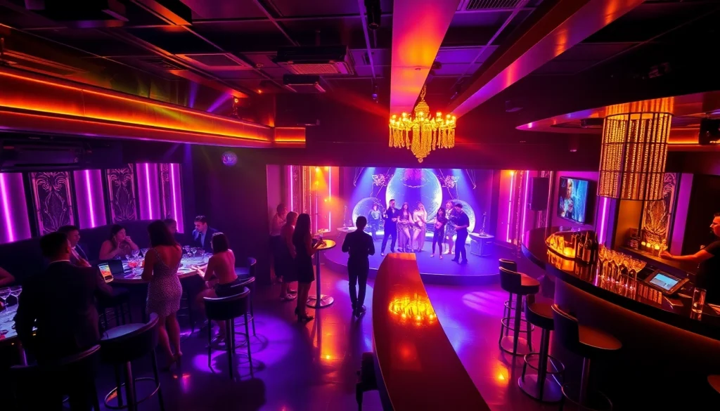 Exciting nightlife at Club Noir, the premier night club sxm with stunning performances and vibrant ambiance.