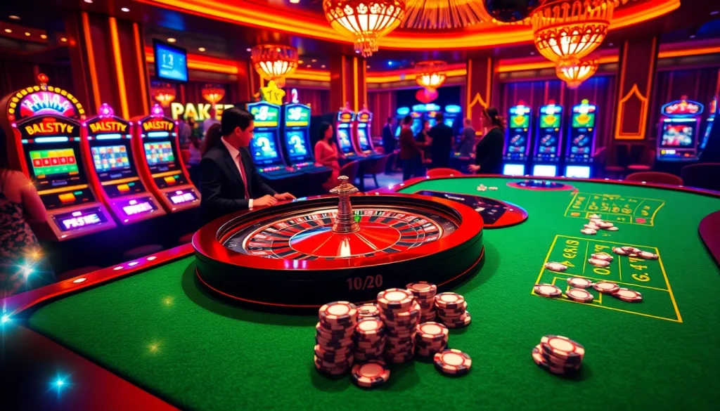 Experience thrilling casino action at https://789win.associates/ with players enjoying vibrant roulette and slot games.
