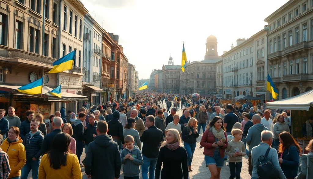 На https://sumytoday.in.ua активне місто Суми, сповнене надії та об'єднаності у складні часи.