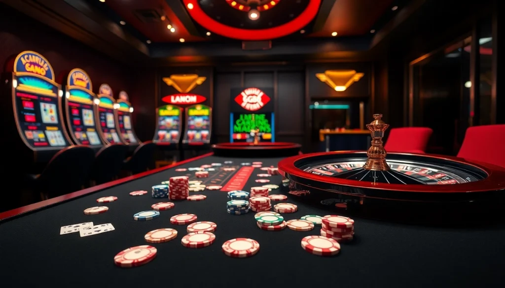 Experience the thrill of gambling at GG88.SHOP with vibrant casino tables and exciting games.