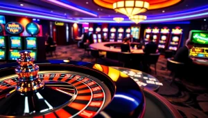KJC casino scene featuring engaging roulette action and vibrant gaming atmosphere.