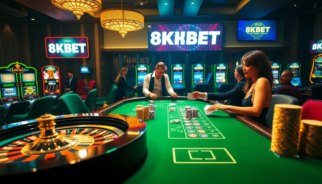 Play exciting poker with the luxurious 8KBET casino experience and vibrant games.