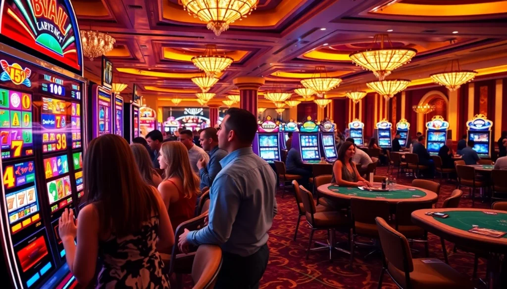 Experience the vibrant casino atmosphere at https://casinodeets.com through thrilling gaming scenes.