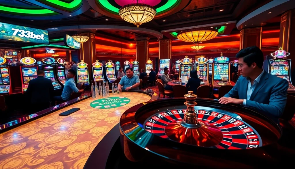 Experience the excitement of 733bet with engaging games at a vibrant online casino.