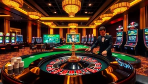 Experience thrilling gameplay at https://rr88.wales/ with vibrant casino tables and exciting promotions.